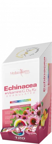 MTP Echinacea C,D3,K2 vitaminok granulátum